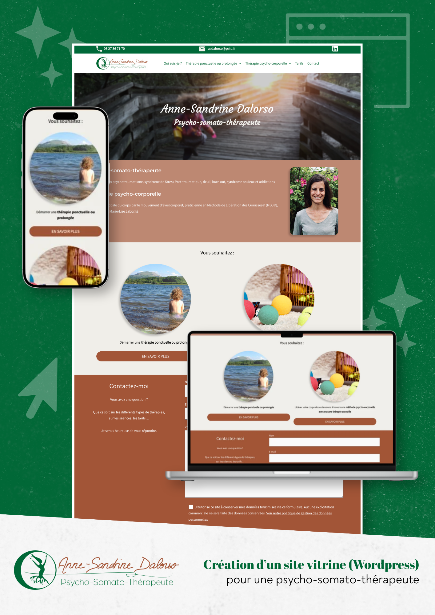 Exemple de client - Anne-Sandrine Dalorso
